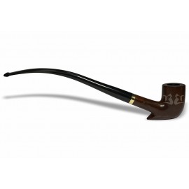 Cachimbo Bertoldi Churchwarden Longo Natural com Filtro 9mm